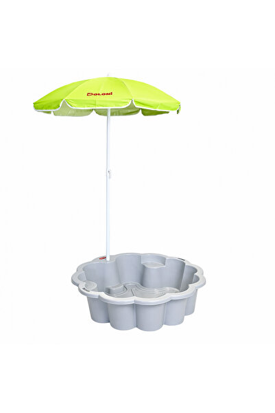 Doloni Piscina si ladita de nisip 2-in-1 pentru copii, Grey Flower, 80 x 87 x...