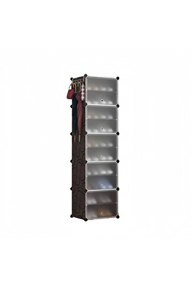 Naimeed Company Dulap modular pentru încălțăminte, 5 uși, Naimeed D7908, 32x4...