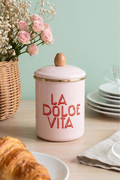 Rivaİstanbul Dolce Vita Large Size Enamel Jar