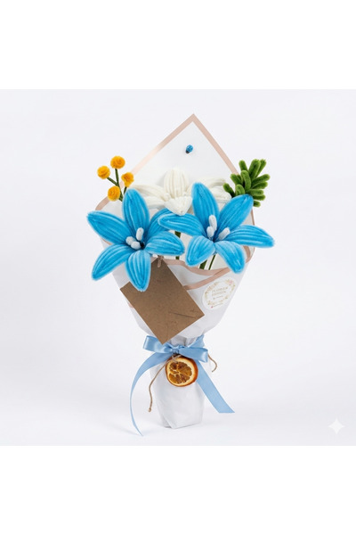 Flower desıgn by Merve ŞÖNİL 3’lü LİLYUM BUKETİ
