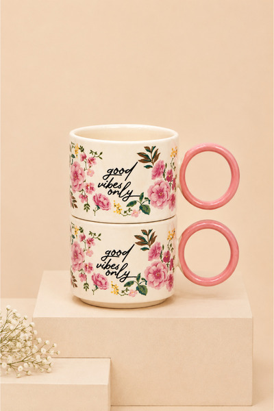 Tutku Home Florenza 2'li Kupa Bardak Seti (270 cc)