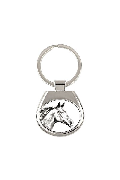 Art - Dog Art-Dog Breloc Personalizat Cal Zweibrücker – Pandantiv Metalic Arg...
