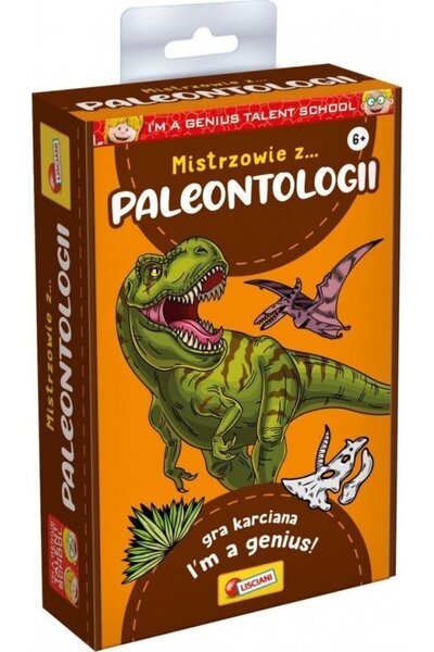 Lisciani I'm a Genius Talent School Masters in Paleontology - Educational Car...