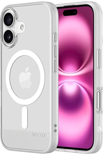 İncase Husă subțire MagSafe - Husă pentru iPhone 16 (Transparentă)