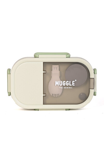 MUGGLE Ms-22 Stainless Steel Lunch Box with Compartments, Leak-Proof, 700 Ml....
