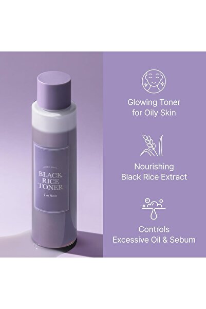 I'm From - Black Rice Toner (Arındırıcı ve Serum Tonik)