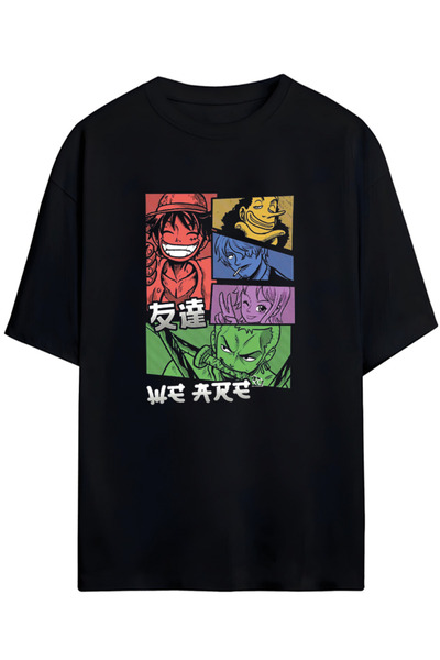 Grafftee Clothing Μπλουζάκι One Piece με σχέδιο, υψηλής ποιότητας εκτύπωσης, ...
