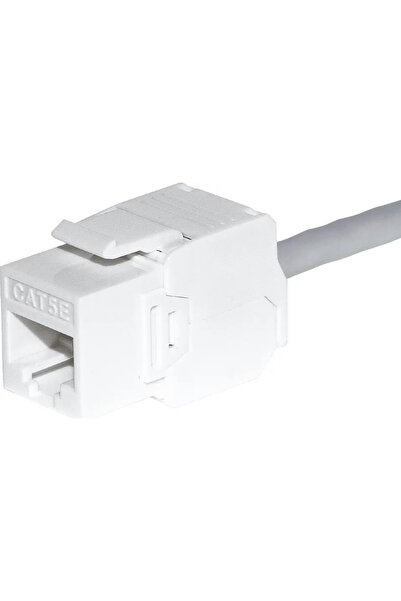 Netrack Mufă Keystone RJ45 cat. 6 UTP, fără unelte, alb