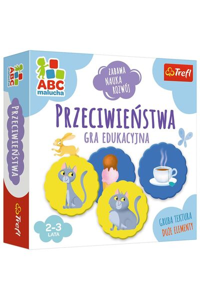 Trefl Toddler's ABC - Opposites of