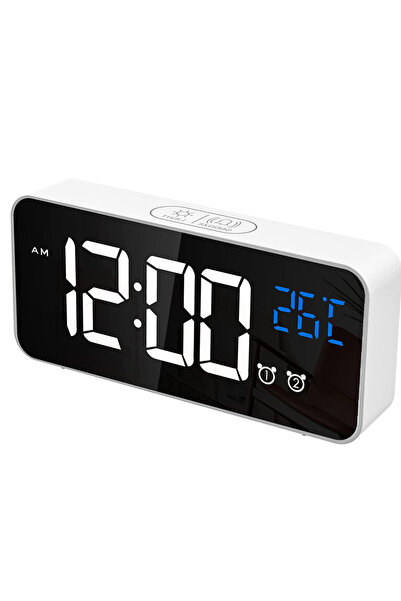 OEM Digital alarm clock, ABS, Music function, USB charging, 145 x 65 x 32 mm,...