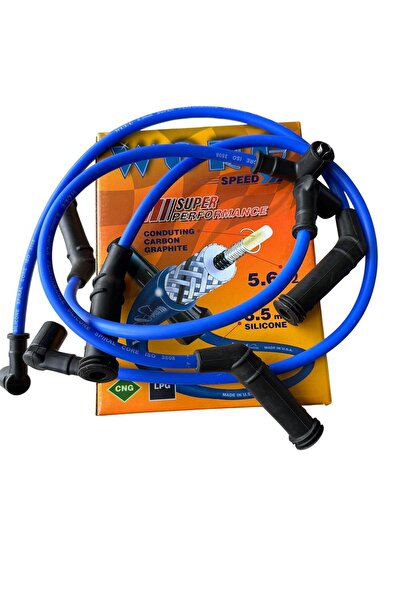 WORG BUJİ KABLOSU HYUNDAI GETZ 1.3 2003-2006 | MAVİ SİLİKON - 8.5 MM SÜPER