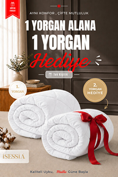 Isessia Riva Single Person Quilt |   1 Quilt + 1 Quilt with Gift |   Ultra So...
