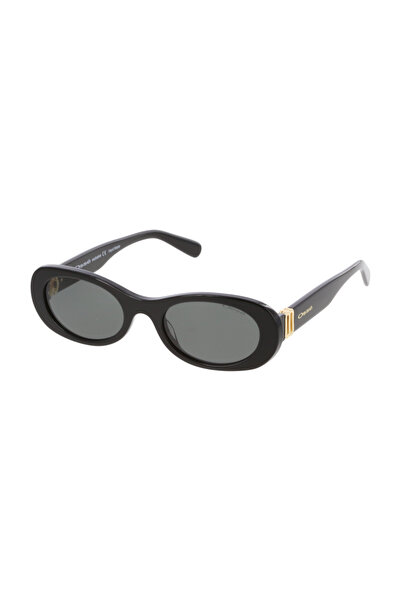 Osse Elif Optik OS3901 01 50 Ekartman Siyah Oval Kadın Güneş Gözlüğü - UV400