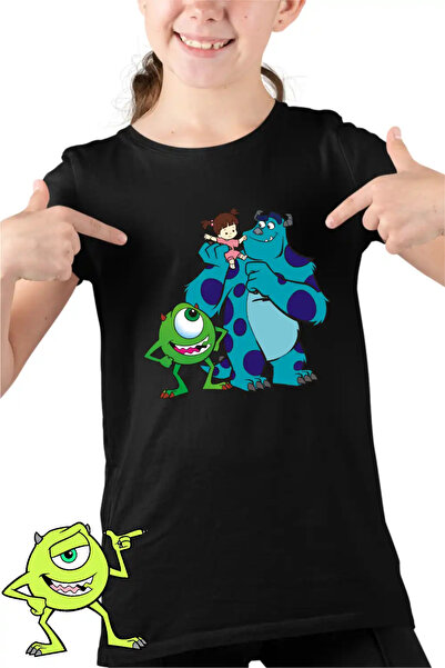 OEM Tricou Copii Fete Monsters James Mike Boo