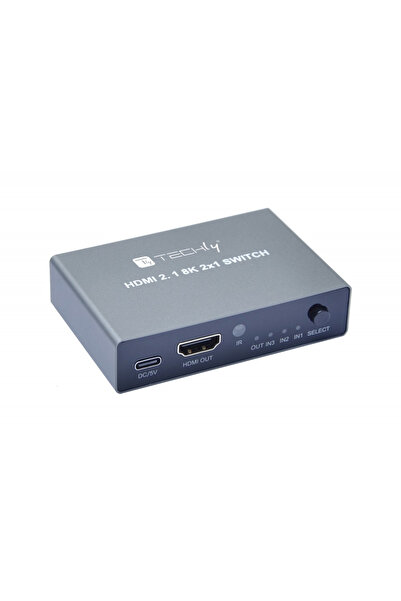 Techly 3x1 HDMI 2.1 8K Switch