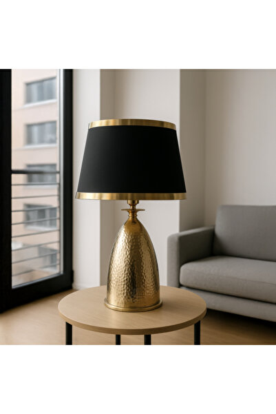 Ebticar Classic table lamp with luxurious metal base