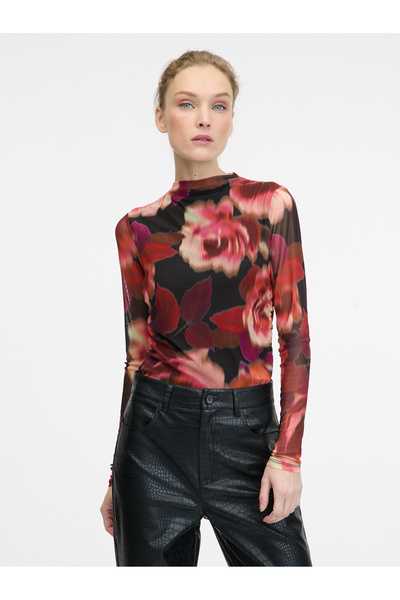 ORSAY Red long-sleeved T-shirt