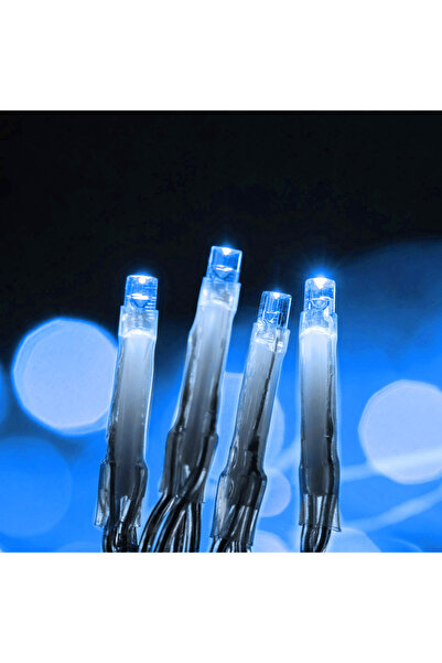 Zumzeria LED Light Installation with 20 Bulbs Battery Operated 2.20m - Blue