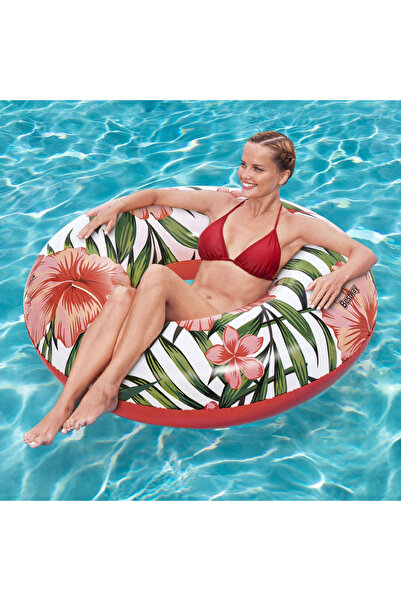 Zumzeria Colac gonflabil cu flori tropicale Ø119cm