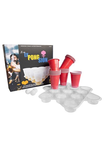 CLEMENTONI Party Beer Pong, Joc de băut 27 buc