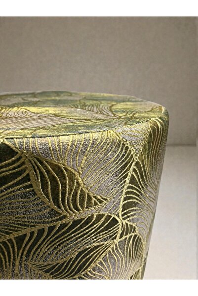 Framgan Velmora Luxe Puff Gold İşlemeli Premium Designer Seri
