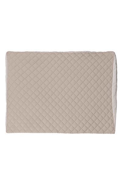 OEM Față de pernă bej cu model romb 70x50cm