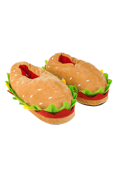 Zumzeria Papuci 3D Burger pentru Bărbați