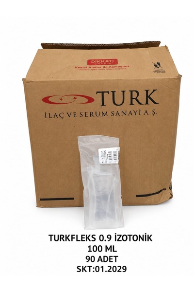 TURKFLEKS 100ML 09 İZOTONİK SERUM ÇÖZELTİ 90 ADET