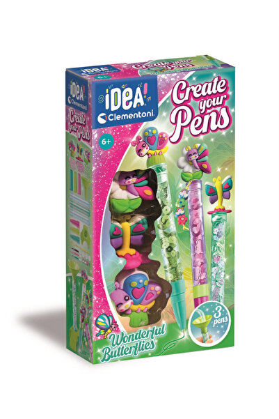 CLEMENTONI Colorat Butterflies set de realizare stilouri