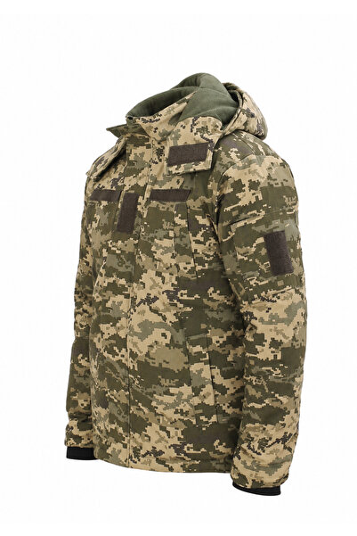 Flash Su Geçirmez Kamuflaj Erkek Softshell Parka