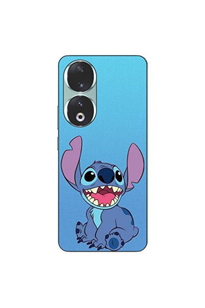 OEM Husa compatibila cu Honor 90 5G Silicon Gel Tpu Model Stitch Blue