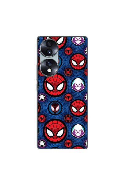 OEM Husa compatibila cu Honor 70 Silicon Gel Tpu Model Spiderman Face Pattern