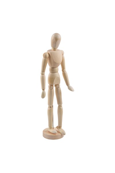Zumzeria Figurină manechin din lemn 30cm