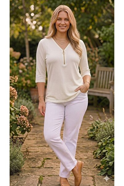 EMZAGİYİM Zippered Blouse