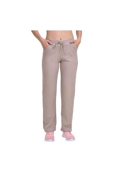 Target Femei& # x27;s Pantaloni de trening French Terry cu tiv deschis L