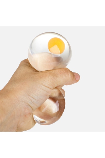 NO BRAND Minge antistres în formă de ou 7cm