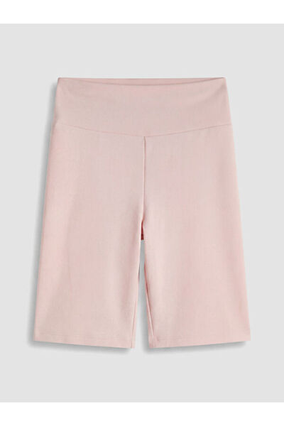 LC Waikiki Rmz Gi̇yi̇m Farkiyla Women's Shorts Leggings with Waist Cord