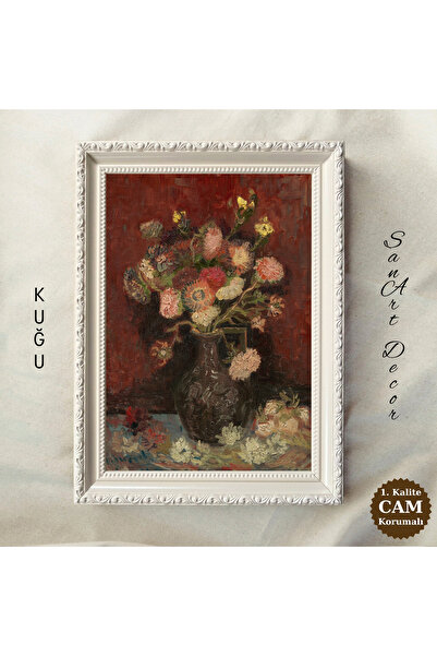 Sanart Vintage Painting with Frame, Oil Painting, Framed Painting, Artistic D...