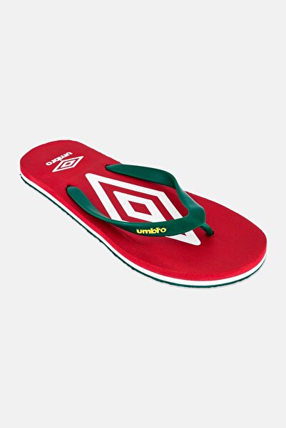 UMBRO Men Brand Logo Slip On Slippers, Red