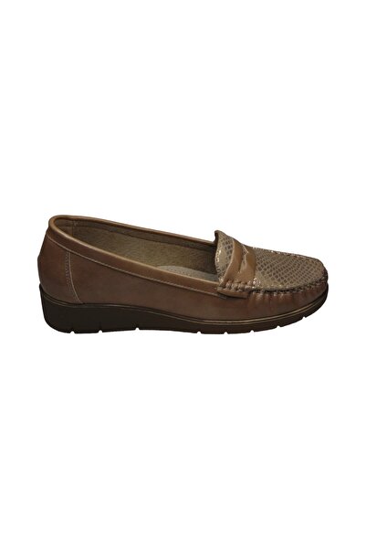 OEM Tsimpolis Shoes CYM-110 Γυναικείο Μοκασίνι Μπεζ