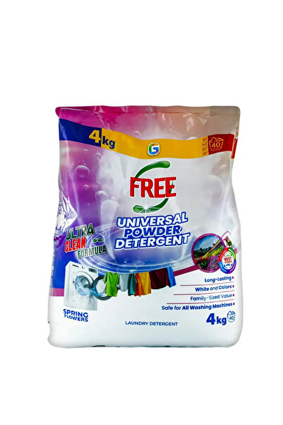 FREE Detergent automat, Free, Universal Spring Flowers, 4 kg, 40 spalari