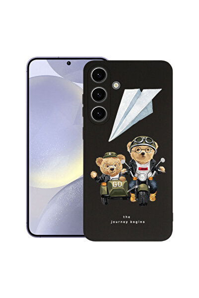 bestcase Husă TPU Ultra Subțire pentru Samsung Galaxy S26, Teddy On The Road,...