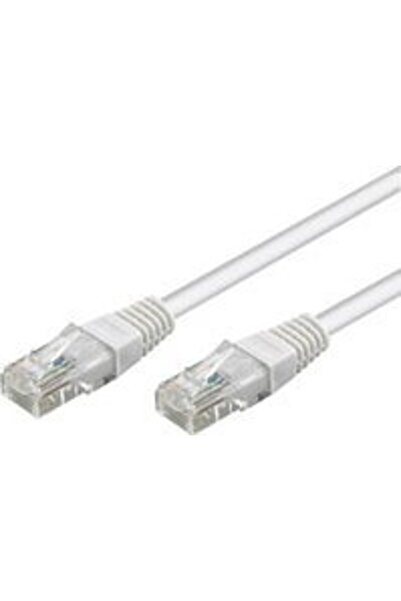 goobay |   Cablu patch CAT 5e, U/UTP |   Alb
