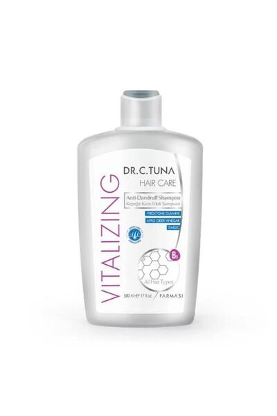 Farmasi Set de 3 șampoane Dr. C. Tuna Vitalizing Anti-Mătreață, Farmasi, 3 x 500 ml