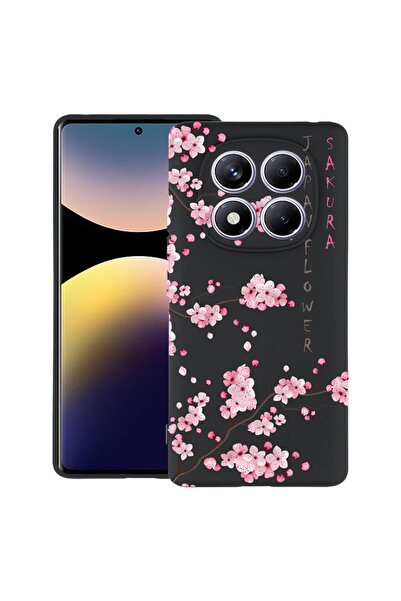 bestcase Husă TPU Ultra Subțire pentru Xiaomi Redmi Note 15 Pro 4G, Floare de...