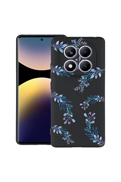 bestcase Husă TPU Ultra Slim Case For Xiaomi Redmi Note 15 Pro 4G, Blue Flowe...