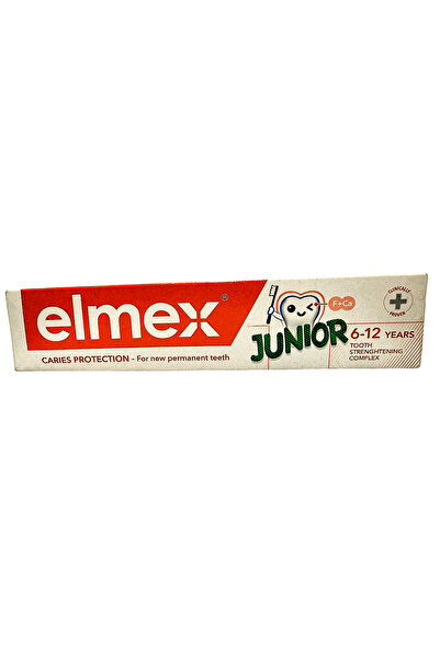 Elmex Pasta de dinti pentru copii Junior, varsta 6-12 ani, 75 ml