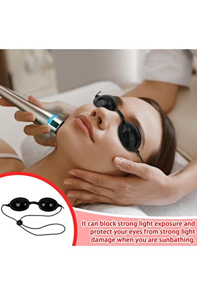 Choice as show Phototherapy Eye Protection Goggles Red Light Therapy Safety G...