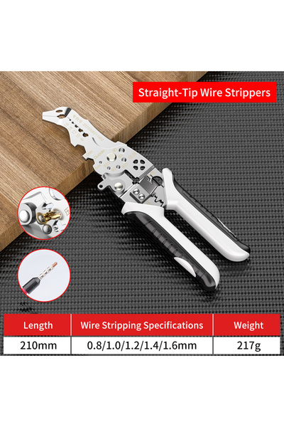 Choice 12 in 1 Multi-Function Professional Elbow Wire Stripper Pliers Crimpin...
