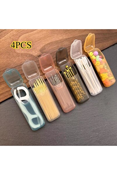 Choice 4pcs Random color 4pcs Mini Portable Storage Boxes,Small Parts Organiz...